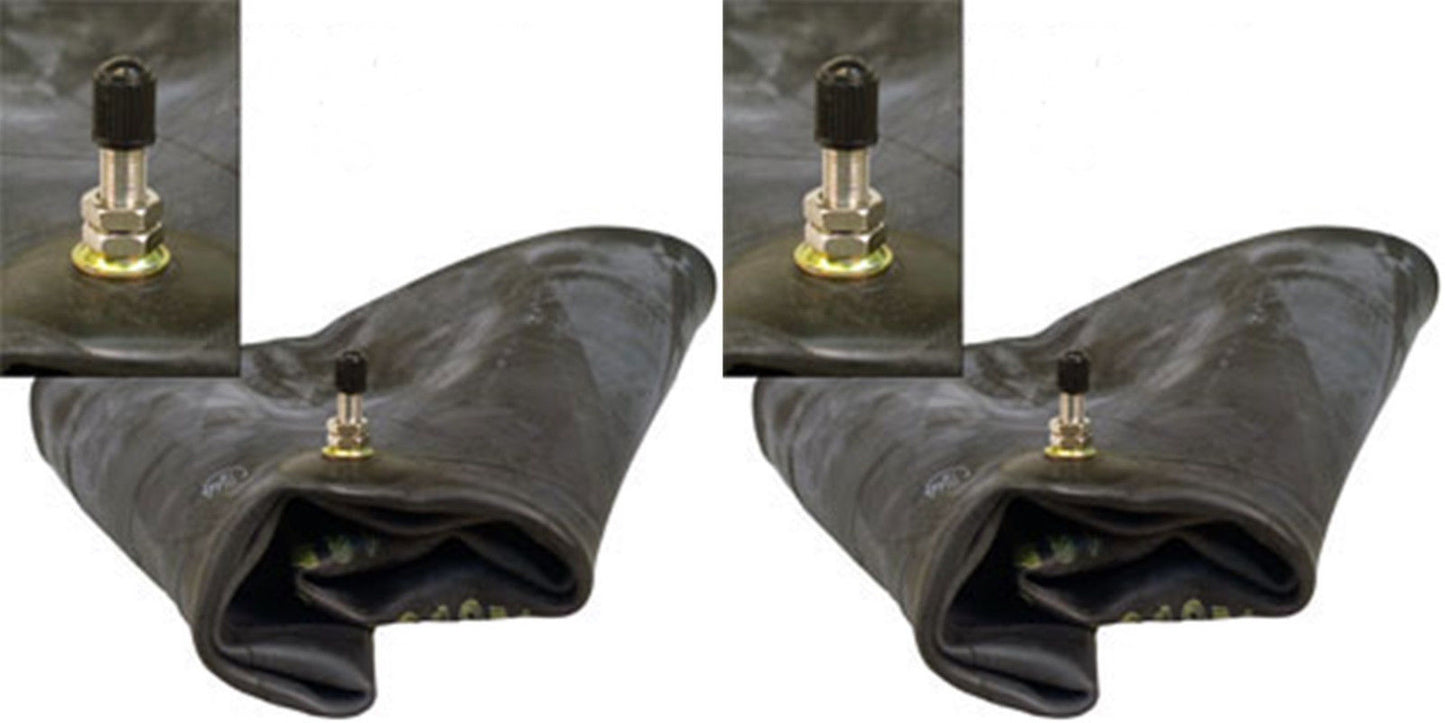 2 (TWO) 24X9-11 ATV TIRE INNER TUBE TR4 METAL VALVE STEM Also fits 25x10-11