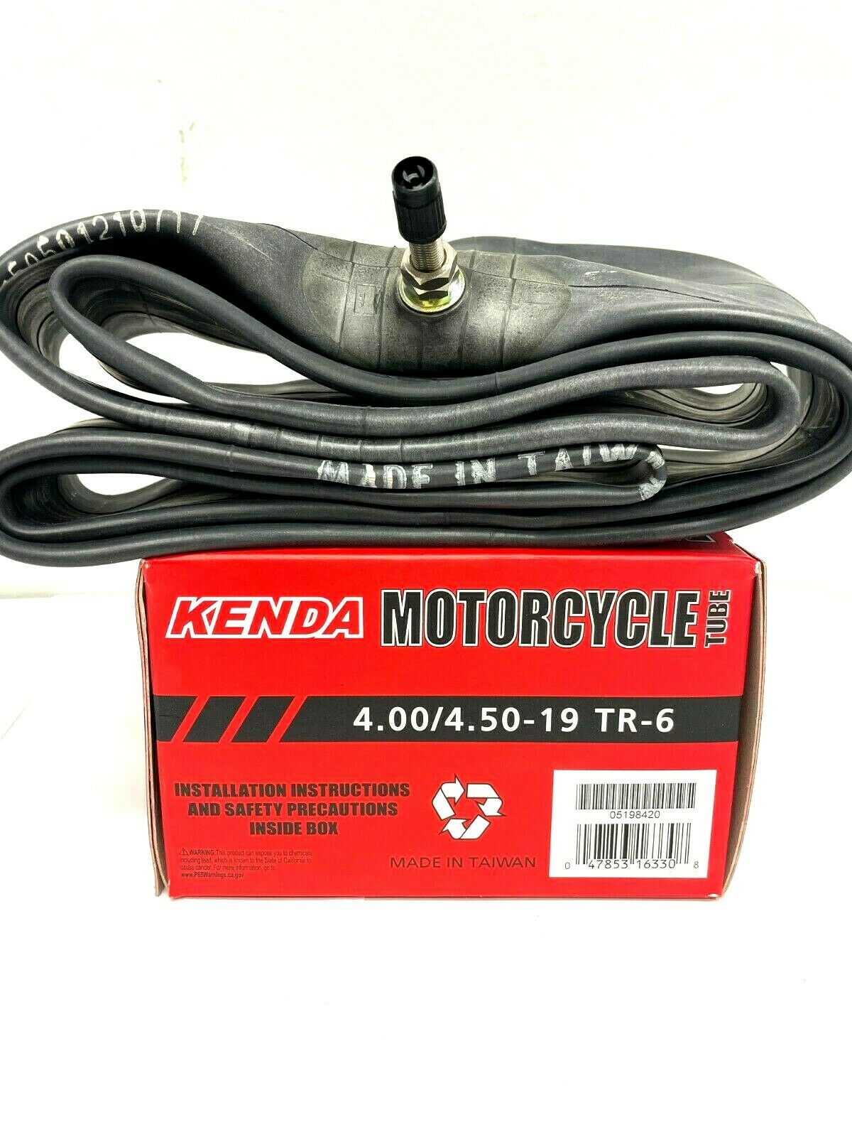 400/450-19 Heavy Duty Motorcycle Tire Tube TR6 Rear 110/90-19 120 400/450/500
