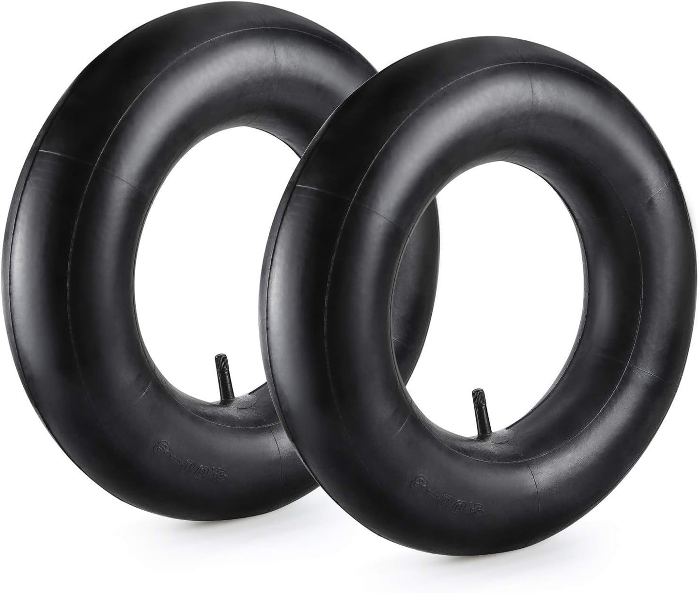 Two 4.80/4.00-8 Lawn Mower & Garden Inner Tubes – TR13 Valve Stem – Also Fits 4.00-9