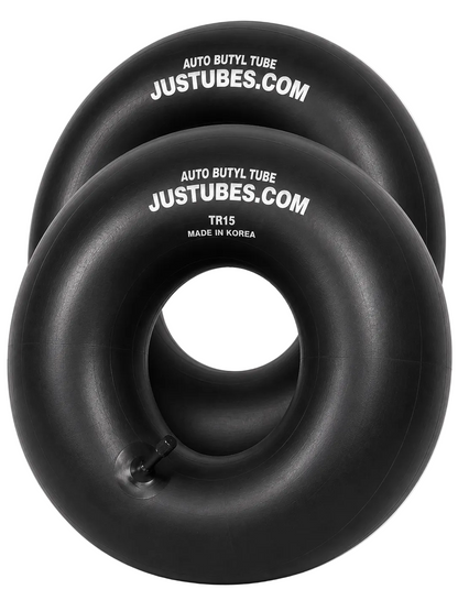 TWO NEW GR/KR16 TR15 VALVE HEAVY DUTY RADIAL CAR & TRUCK TIRE INNER TUBES