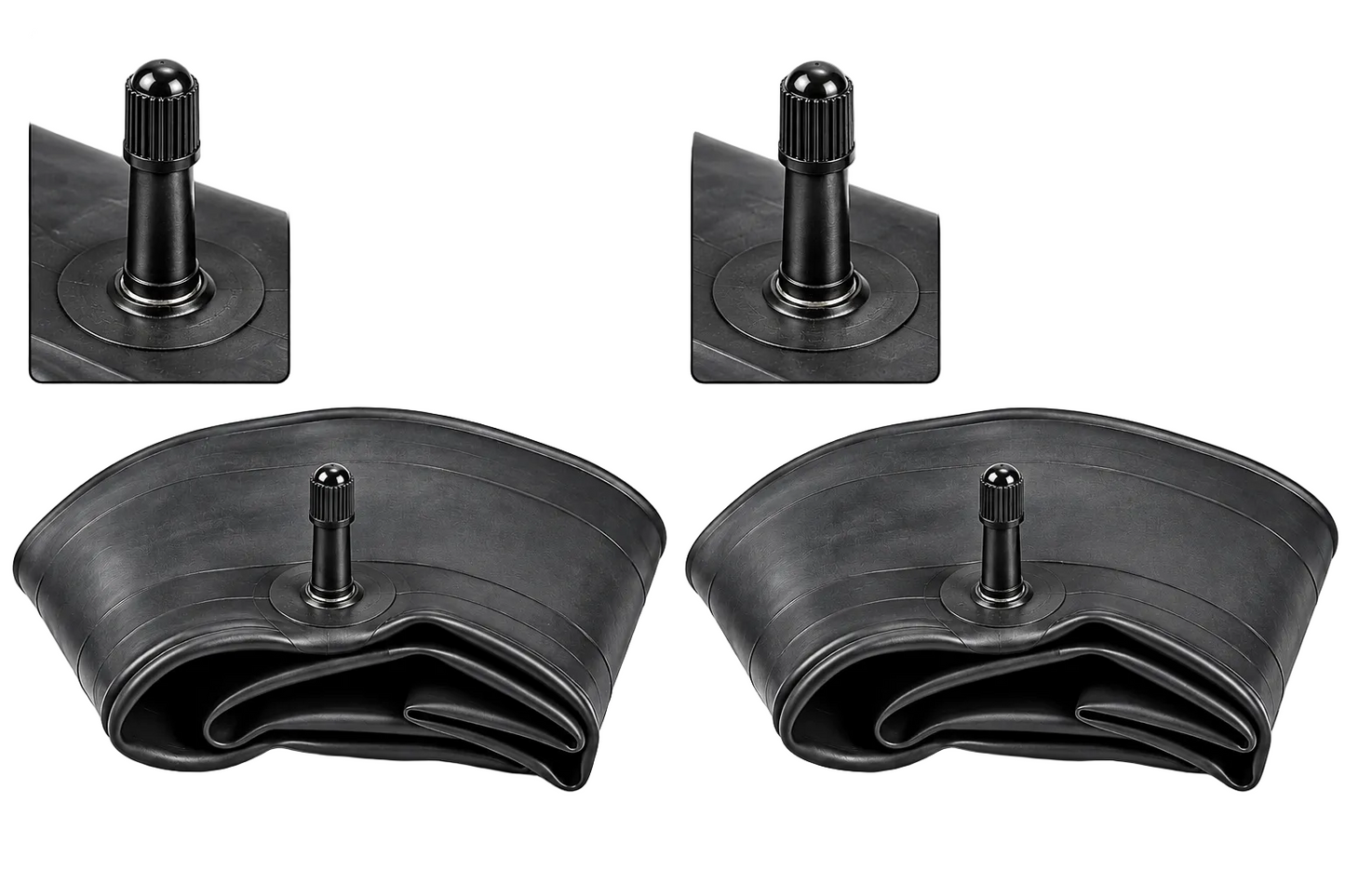 TWO NEW GR/KR16 TR15 VALVE HEAVY DUTY RADIAL CAR & TRUCK TIRE INNER TUBES