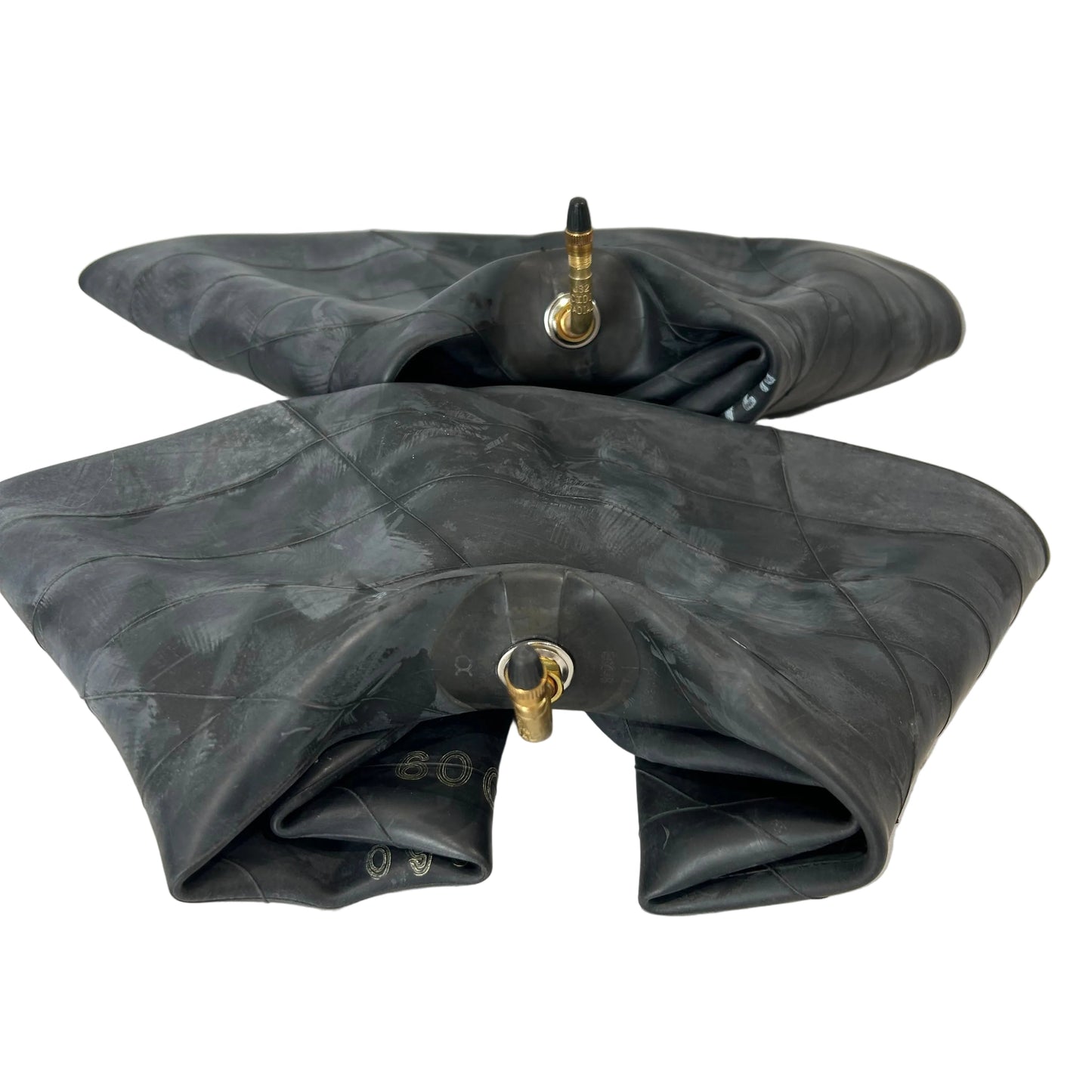 TWO NEW 5.00-8 JS2 METAL VALVE INDUSTRIAL INNER TUBES