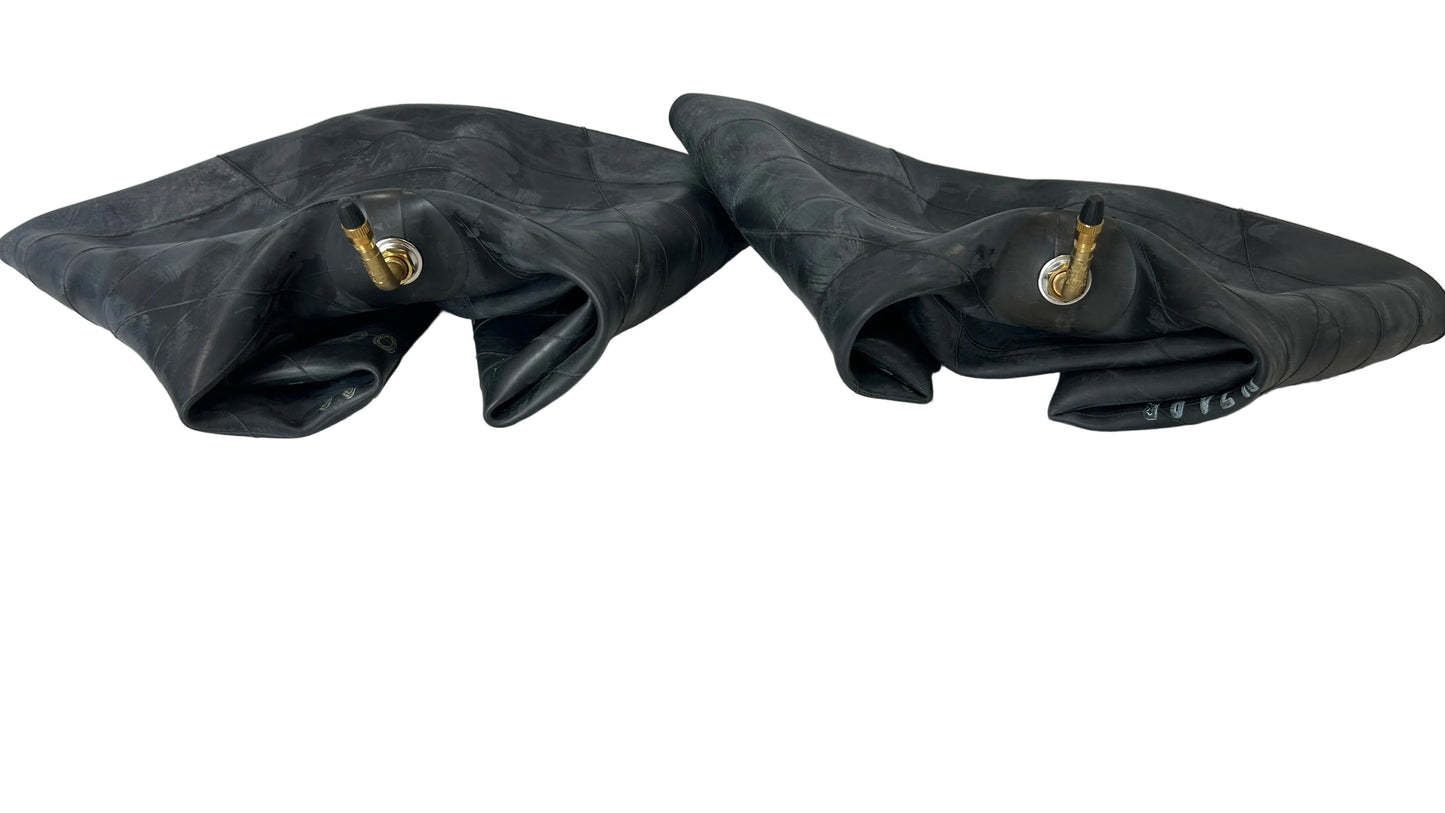 TWO NEW 5.00-8 JS2 METAL VALVE INDUSTRIAL INNER TUBES