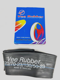 120/70-23 Vee Rubber Inner Tube, Front  Metal Center Valve TR4