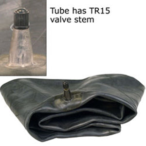 ONE NEW 4.00/5.00-15 TR15 VALVE TRACTOR TIRE INNER TUBE