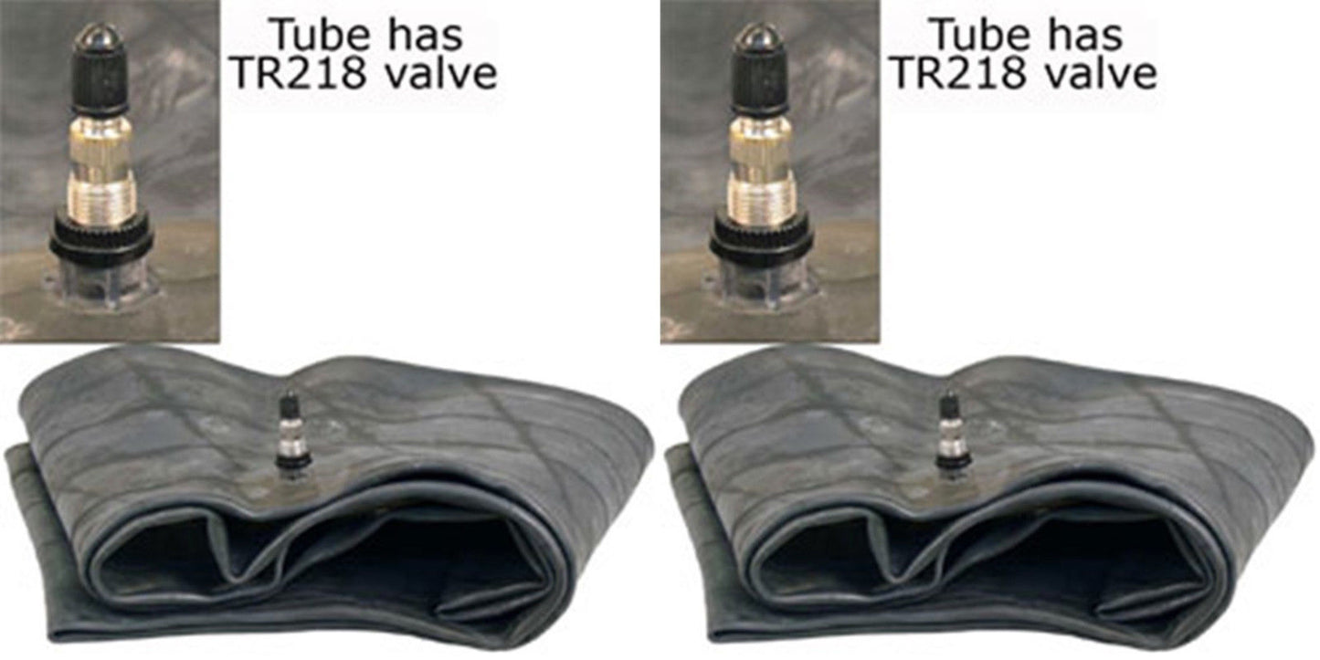 Justubes 2-Pack 12-16.5 Skid Steer Backhoe Inner Tubes Heavy Duty 12R16.5 TR218