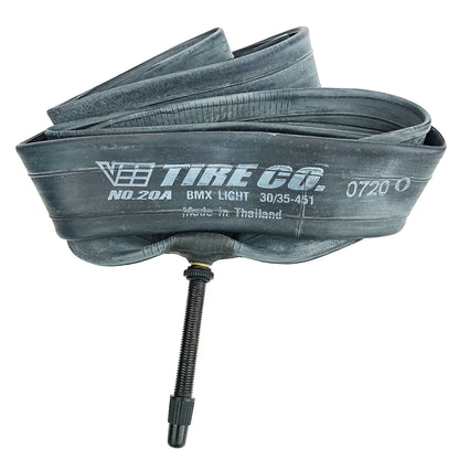 20x1 3/8 FV Vee Bicycle Tire Inner Tube with a 48mm French Presta Valve Stem