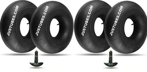 Four Lawn Mower Tractor Tire Inner Tube Bundle 2- 15x6.00-6 & 2 - 20X10.00-8 Front and Rear