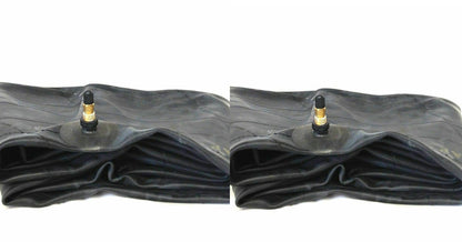 Two Rear Tractor Tubes 11.2-24, 12.4-24 with TR218 Offset Valve for use with Air or Fluid 11.2x24