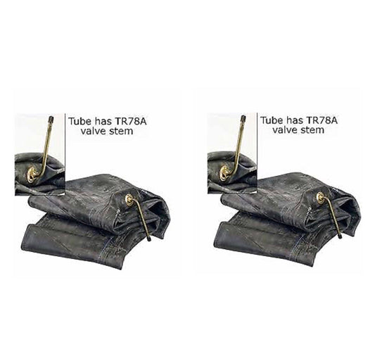 TWO NEW 12.00R20, 14.80R20 TR78A VALVE INDUSTRIAL TIRE INNER TUBES