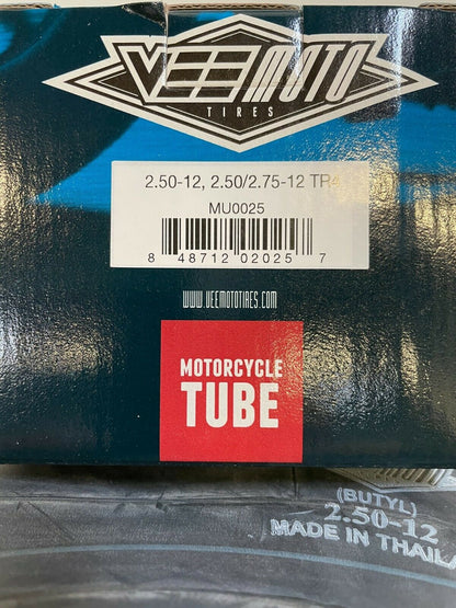 2.75/2.50-12" inch Front Inner Tube For 90cc 110cc 125cc PIT PRO Trail Dirt Bike