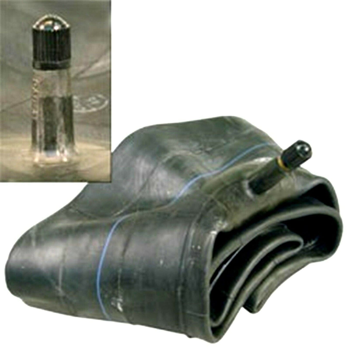 (1) One New 4.80-8 TR13 Rubber Valve Stem Tire Tube Wheel Barrow, Lawn&Garden, Trailer Tube 480-8