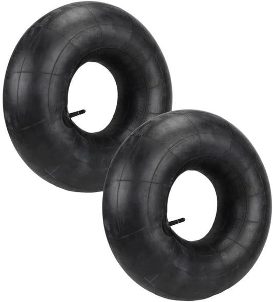 Two 20x8x8, 20x10-8 Rear Lawn Mower Tire Tubes 20X10.00-8 Standard Off Set Valve Stem